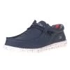 Heydude Men's Hey Dude Blue Wally Stretch Casual Shoe