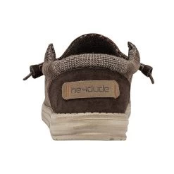 Heydude Men`s Hey Dude Wally Corduroy Walnut Casual Shoe -Heydude 110060580 4