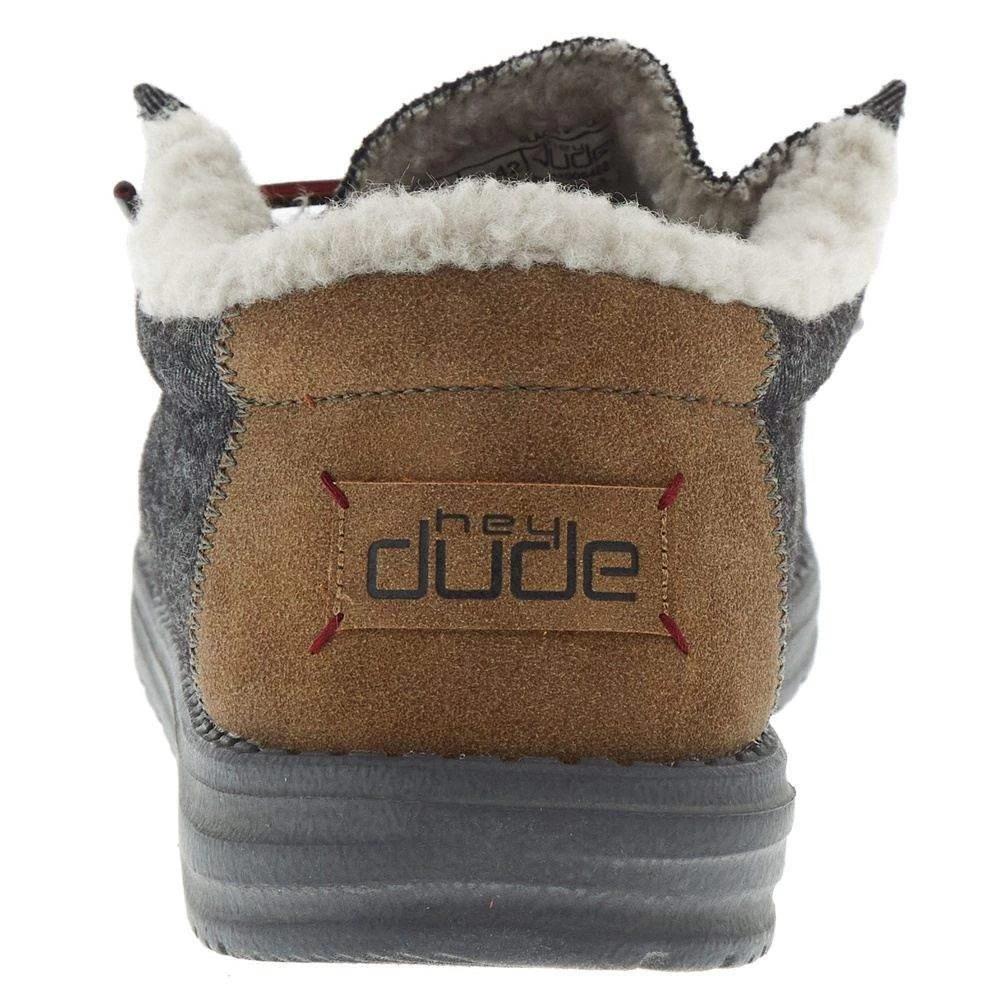 Heydude Men`s Hey Dude Wally Black Shell 4 Heydude Men`s Hey Dude Wally Black Shell - Image 4