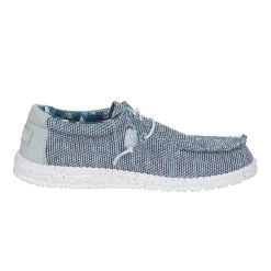 Heydude Men`s Hey Dude Wally Sox Ice Grey Casual Shoe -Heydude 110350127 5