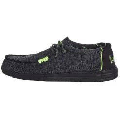 Heydude Mens Hey Dude Wally Sox Neon Lime -Heydude 110358015 03