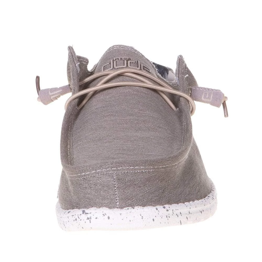 Heydude Men's Hey Dude Beige Wally Stretch Casual Shoes 2 Heydude Men's Hey Dude Beige Wally Stretch Casual Shoes - Image 2