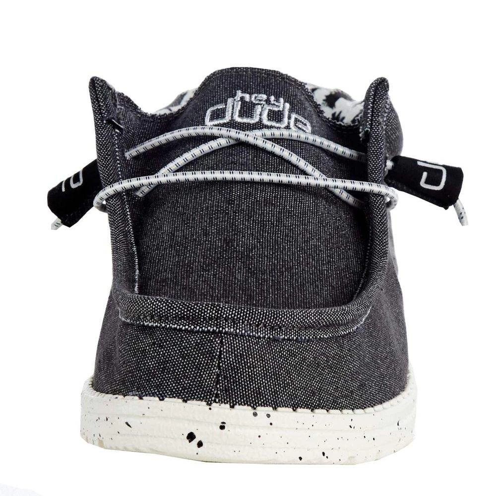 Heydude Mens Hey Dude Wally Stretch Opal Black 2 Heydude Mens Hey Dude Wally Stretch Opal Black - Image 2