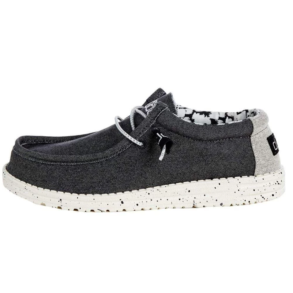 Heydude Mens Hey Dude Wally Stretch Opal Black 3 Heydude Mens Hey Dude Wally Stretch Opal Black - Image 3