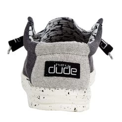 Heydude Mens Hey Dude Wally Stretch Opal Black 8 Heydude Mens Hey Dude Wally Stretch Opal Black -Heydude 110384724 04