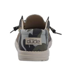 Heydude Men's Hey Dude Wally Funk Dark Grey Camo -Heydude 110413195 3