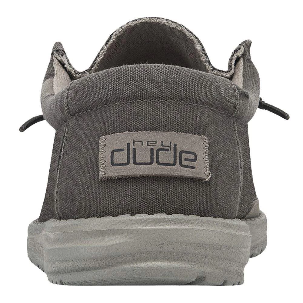 Heydude Men`s Hey Dude Wally Washed Lead 2 Heydude Men`s Hey Dude Wally Washed Lead - Image 2