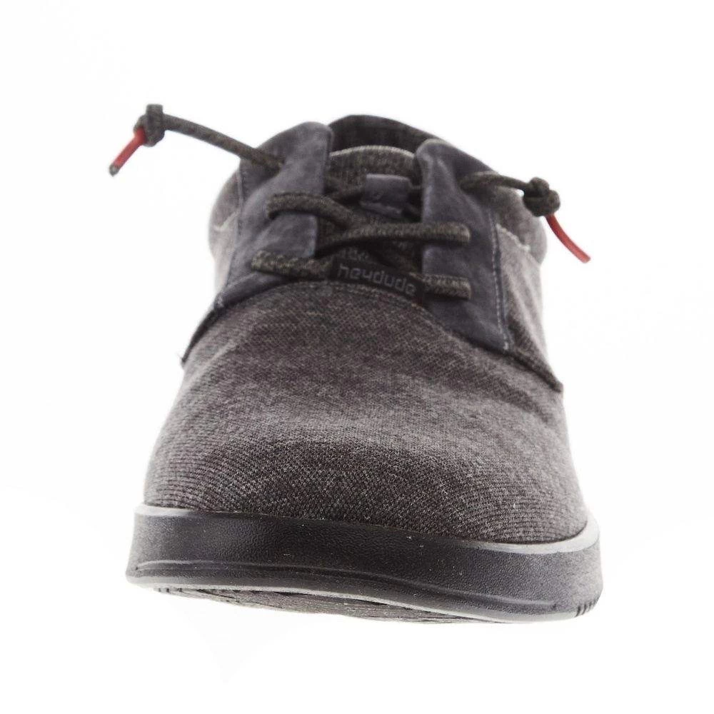 Heydude Men's Hey Dude Hugo Stretch Black Casual 2 Heydude Men's Hey Dude Hugo Stretch Black Casual - Image 2