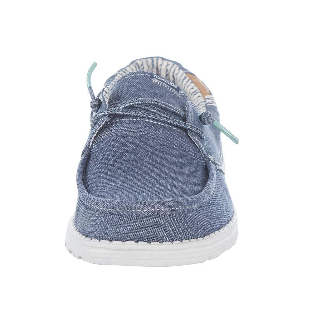 Heydude Mens Hey Dude Welsh Chambray Sea Blue 2 Heydude Mens Hey Dude Welsh Chambray Sea Blue - Image 2