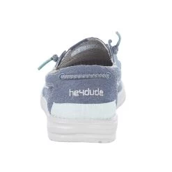 Heydude Mens Hey Dude Welsh Chambray Sea Blue 8 Heydude Mens Hey Dude Welsh Chambray Sea Blue -Heydude 112222140 4