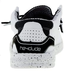 Heydude Men`s Hey Dude Wally Hawk White Black -Heydude 112250178 04