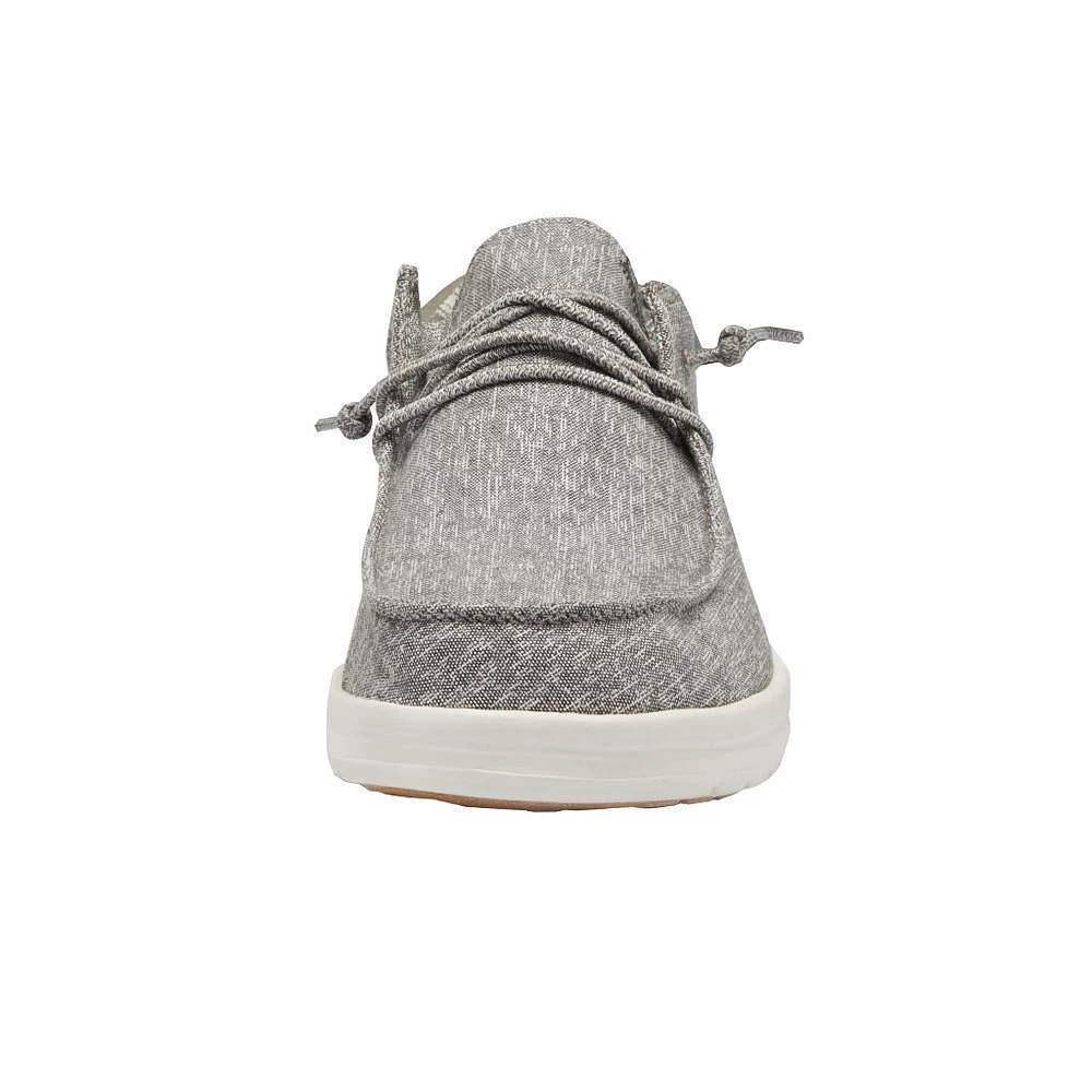 Heydude Men`s Hey Dude Paul Chambray Grey Casual Shoe 3 Heydude Men`s Hey Dude Paul Chambray Grey Casual Shoe - Image 3