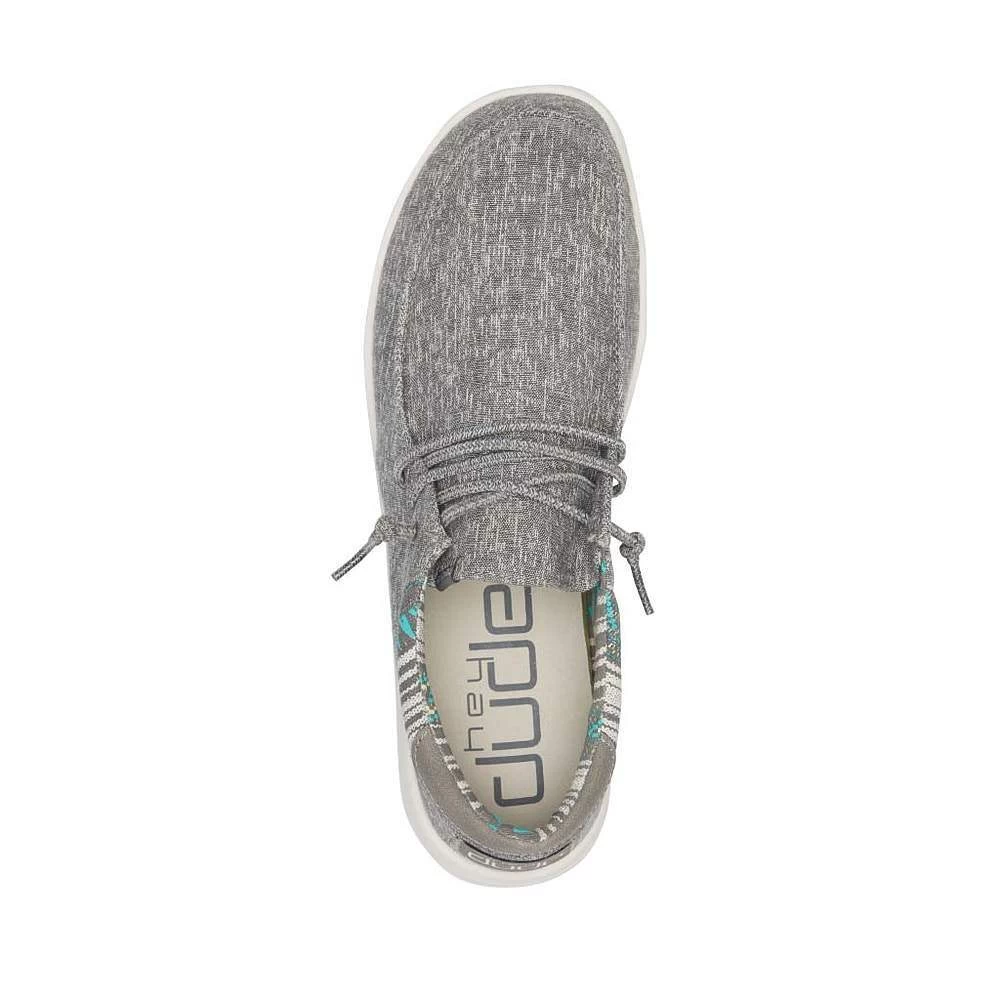 Heydude Men`s Hey Dude Paul Chambray Grey Casual Shoe 5 Heydude Men`s Hey Dude Paul Chambray Grey Casual Shoe - Image 5