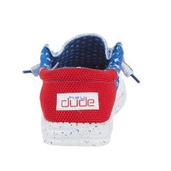 Heydude Men`s Hey Dude White Wally Tri Sox American Pride -Heydude 112562172 4