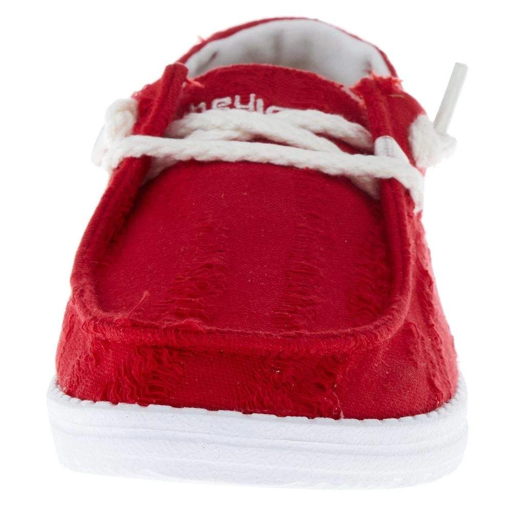 Heydude Women`s Hey Dude Wendy Boho Distressed Salsa Red Casual 2 Heydude Women`s Hey Dude Wendy Boho Distressed Salsa Red Casual - Image 2