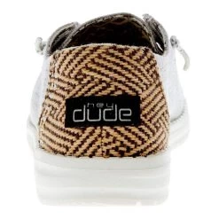 Heydude Women`s Hey Dude Wendy Chambray Java White Casual -Heydude 121411815 04