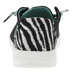 Heydude Women`s Hey Dude Wendy Black Zebra Casual -Heydude 121414910 04