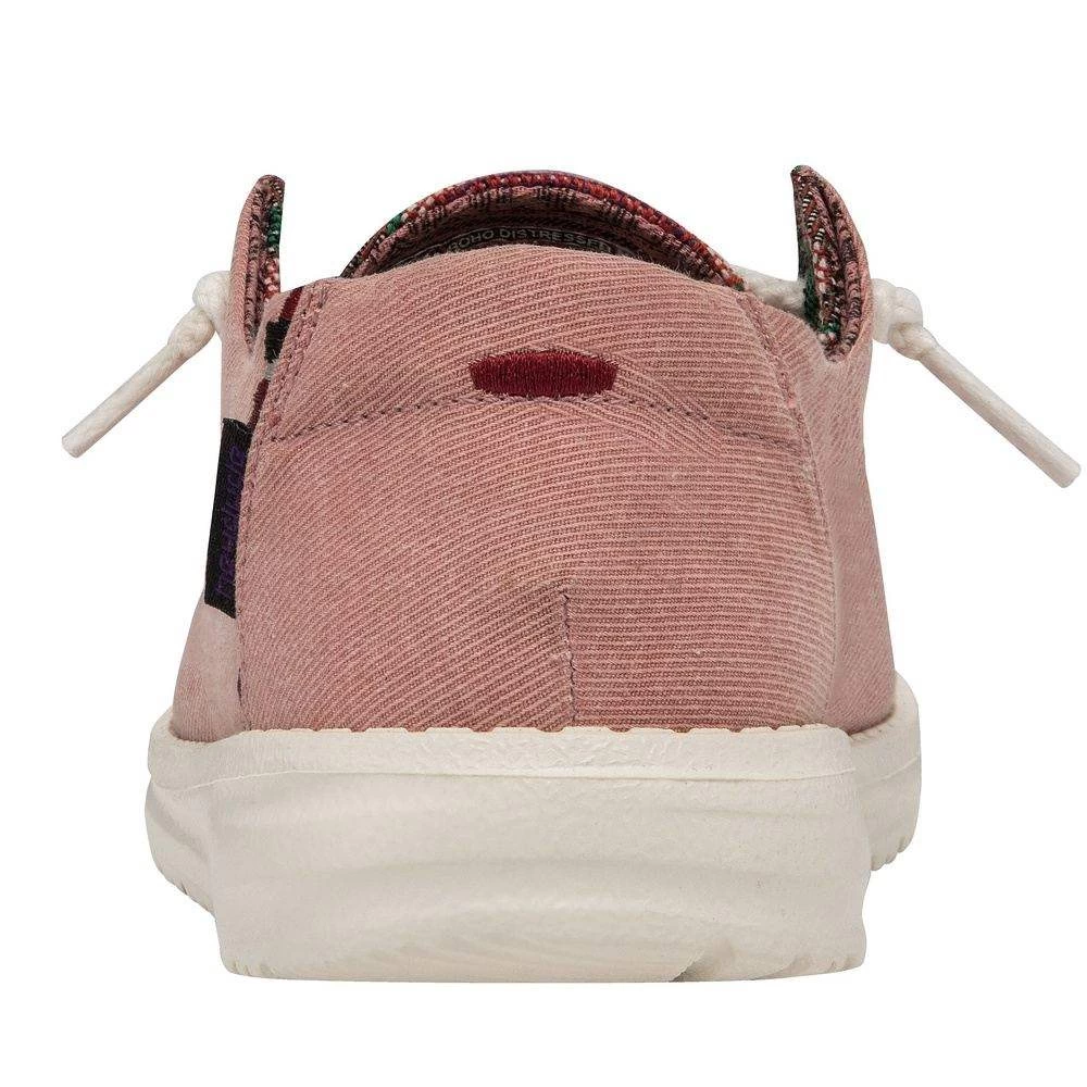 Heydude Women`s Hey Dude Pink Boho Distressed Maya Casual 2 Heydude Women`s Hey Dude Pink Boho Distressed Maya Casual - Image 2