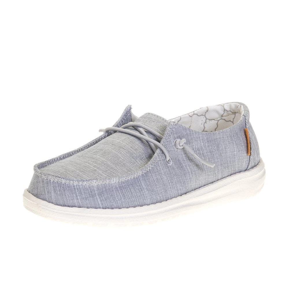 Heydude Youth Hey Dude Wendy Linen Grey Casual 1 Heydude Youth Hey Dude Wendy Linen Grey Casual