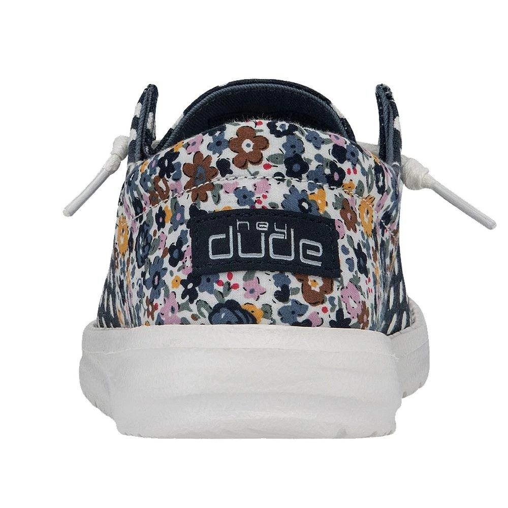 Heydude Women`s Hey Dude Wendy Funk Navy Flora Dot Casual 2 Heydude Women`s Hey Dude Wendy Funk Navy Flora Dot Casual - Image 2