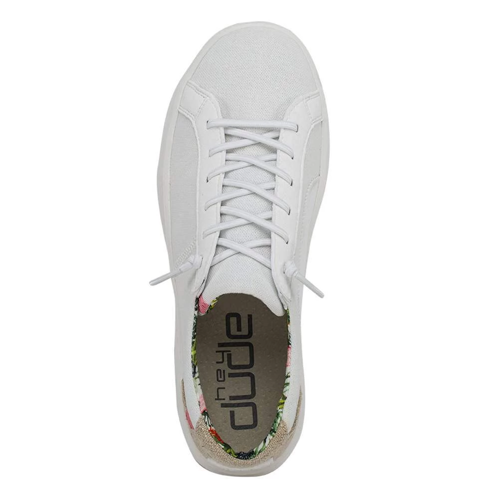 Heydude Women`s Hey Dude Karina Natural Coconute White Casaul 5 Heydude Women`s Hey Dude Karina Natural Coconute White Casaul - Image 5