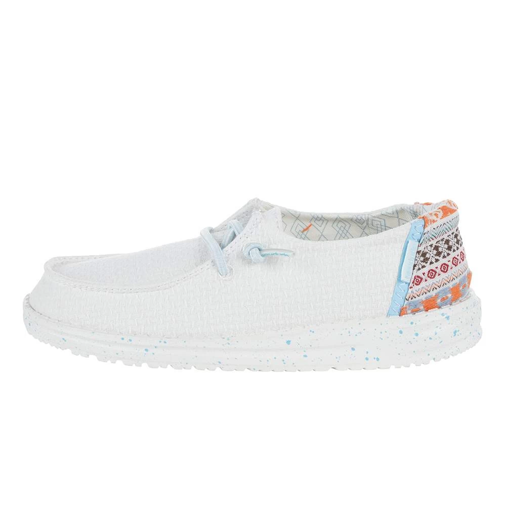 Heydude Kids Hey Dude Wendy White Aztec Casual 3 Heydude Kids Hey Dude Wendy White Aztec Casual - Image 3