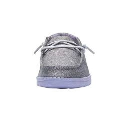 Heydude Youth Hey Dude Wendy Sparkling Grey Casual Shoe -Heydude 130123166 3