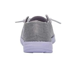 Heydude Youth Hey Dude Wendy Sparkling Grey Casual Shoe -Heydude 130123166 4