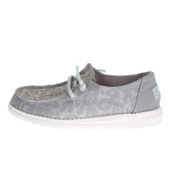 Heydude Hey Dude Wendy Youth Cat Eye Grey Casual Shoes -Heydude 130123168 2