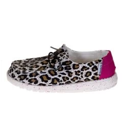 Heydude Youth Hey Dude Cheetah Wendy Casual Shoe -Heydude 130129758 2