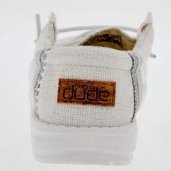 HeydudeHey Dude Youth Wally Natural White 8 HeydudeHey Dude Youth Wally Natural White -Heydude 130130160 04