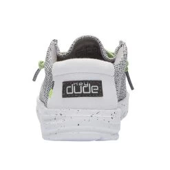 Heydude Youth Hey Dude Stone White Wally Stretch Casual Shoes -Heydude 130130705 3