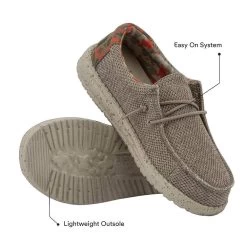 Heydude Youth Hey Dude Sox Tan Casual -Heydude 130131734 03