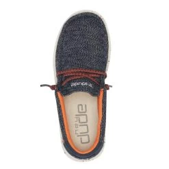 Heydude Youth Hey Dude Ocean Blue Wally Sox Casual Shoe -Heydude 130132118 4