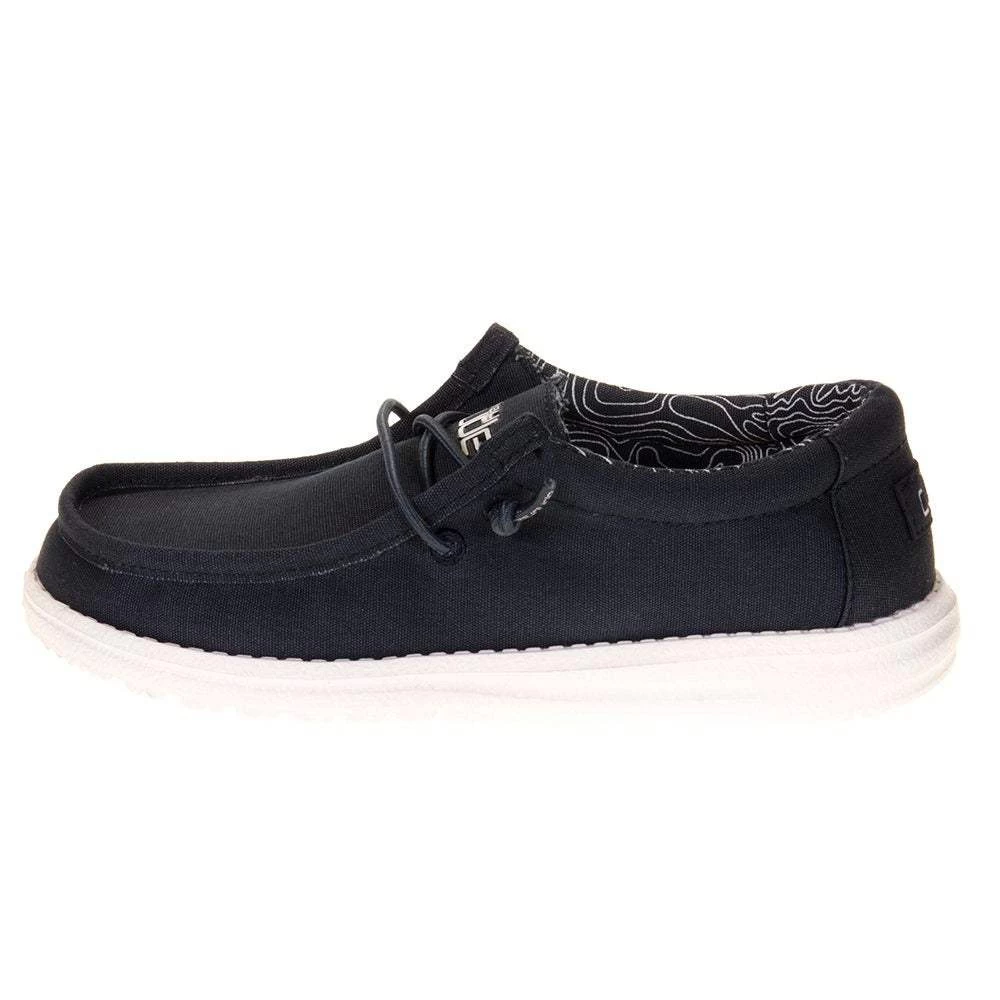 Heydude Youth Hey Dude Wally Navy Casual Shoe 3 Heydude Youth Hey Dude Wally Navy Casual Shoe - Image 3