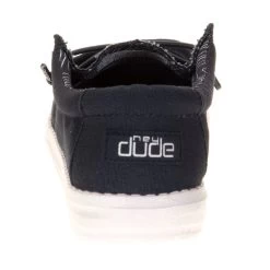 Heydude Youth Hey Dude Wally Navy Casual Shoe 8 Heydude Youth Hey Dude Wally Navy Casual Shoe -Heydude 130132500 31