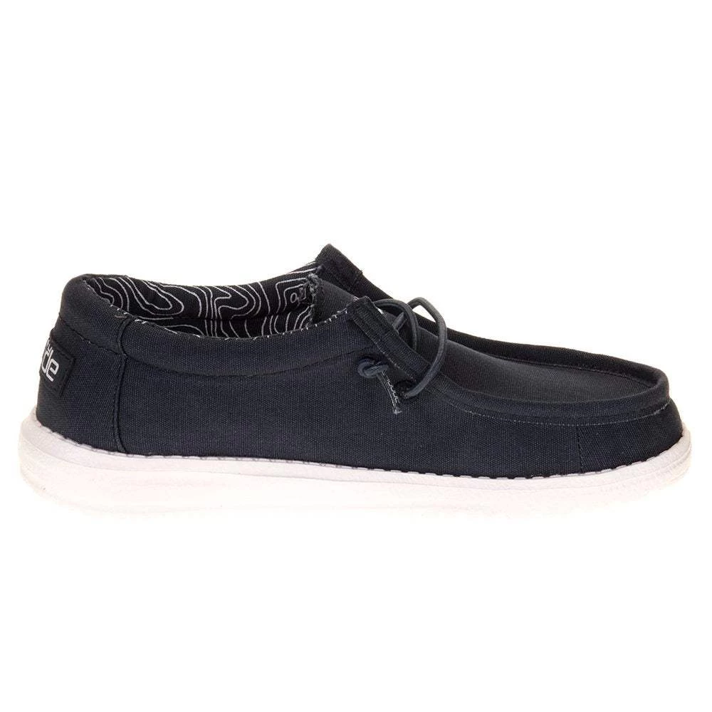 Heydude Youth Hey Dude Wally Navy Casual Shoe 5 Heydude Youth Hey Dude Wally Navy Casual Shoe - Image 5