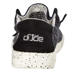 Heydude Youth Hey Dude Black Wally Stretch Casual Shoes -Heydude 130134891 4