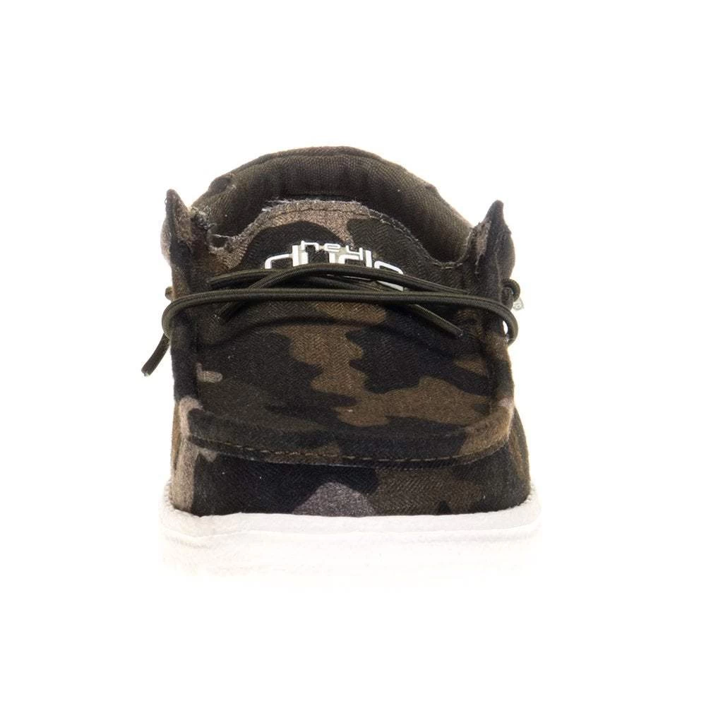 Heydude Youth Hey Dude Wally Linen Camo Casual 2 Heydude Youth Hey Dude Wally Linen Camo Casual - Image 2