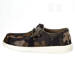 Heydude Youth Hey Dude Camo Wally Casual Shoe -Heydude 130157003 31