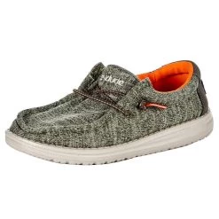 Heydude Youth Hey Dude Sage Wally Stretch Casual Shoes