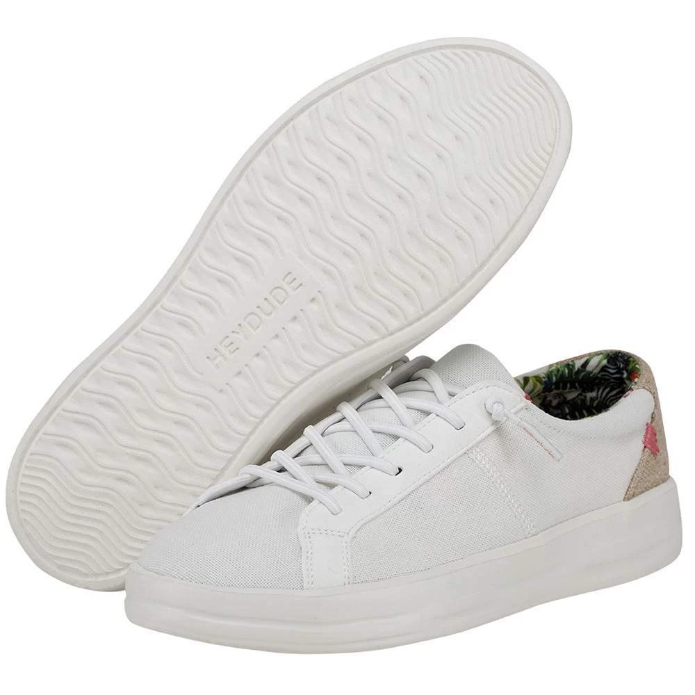 Heydude Women`s Hey Dude Karina Natural Coconute White Casaul 1 Heydude Women`s Hey Dude Karina Natural Coconute White Casaul
