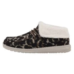 Heydude Women`s Hey Dude Britt Tan Leopard Casual