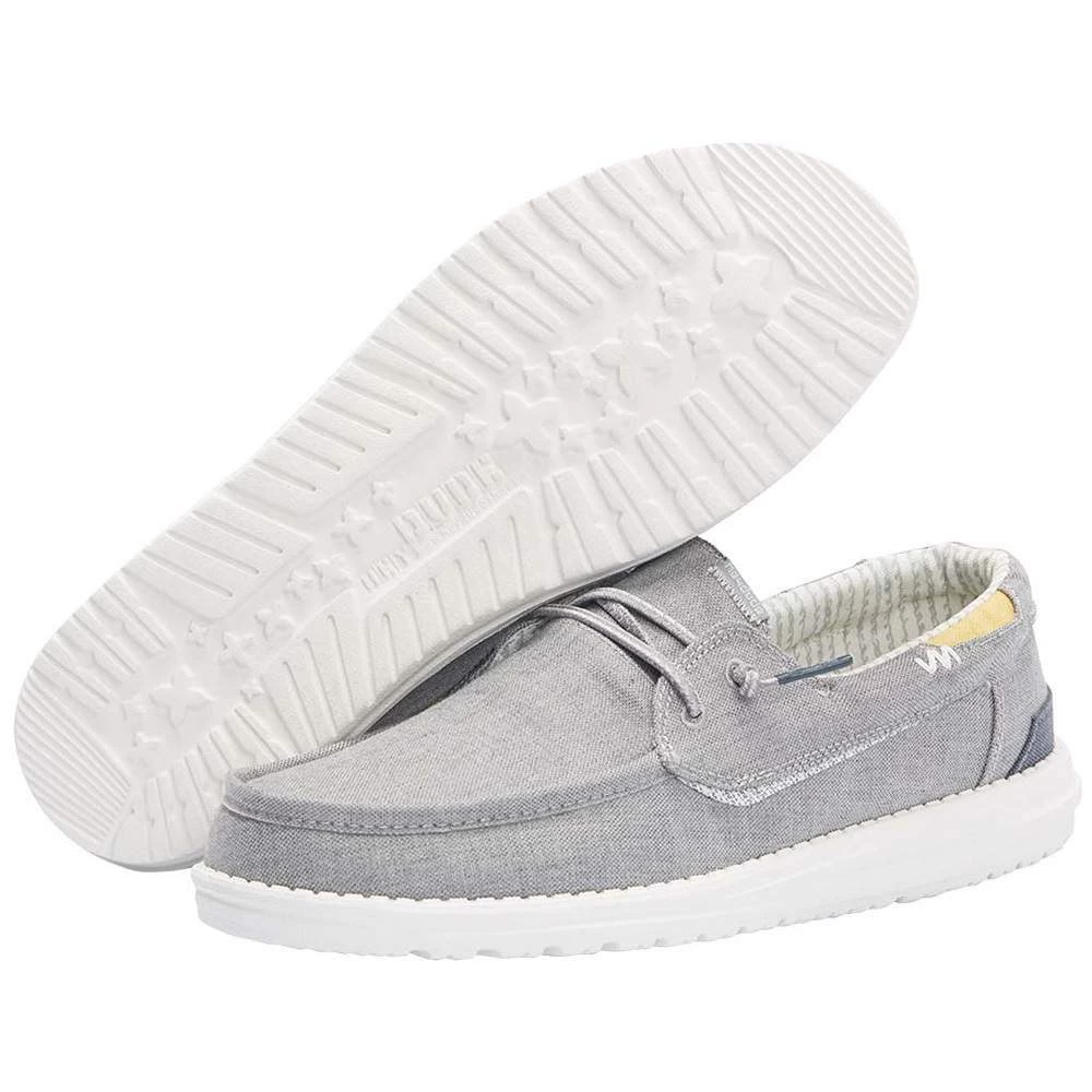 Heydude MEN`S HEY DUDE WELSH CHAMBRAY GREY 1 Heydude MEN`S HEY DUDE WELSH CHAMBRAY GREY