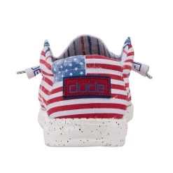 Heydude Mens Hey Dude Wally Stars & Stripes Casual 8 Heydude Mens Hey Dude Wally Stars & Stripes Casual -Heydude 150202699 4