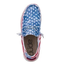 Heydude Mens Hey Dude Wally Stars & Stripes Casual 9 Heydude Mens Hey Dude Wally Stars & Stripes Casual -Heydude 150202699 5