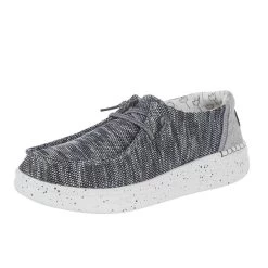 Heydude Women's Hey Dude Wendy Rise Sox Grey Casual