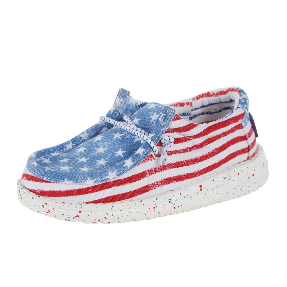 Heydude Toddler Hey Dude Wally Stars N Stripes Casual 1 Heydude Toddler Hey Dude Wally Stars N Stripes Casual
