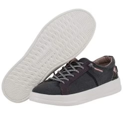 Heydude Women`s Hey Dude Karina Jet Black Casual