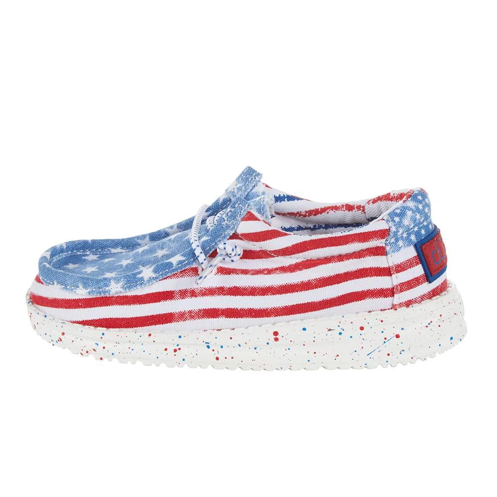Heydude Toddler Hey Dude Wally Stars N Stripes Casual 3 Heydude Toddler Hey Dude Wally Stars N Stripes Casual - Image 3